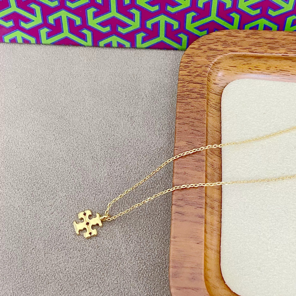 Tory Burch Letter Necklace
